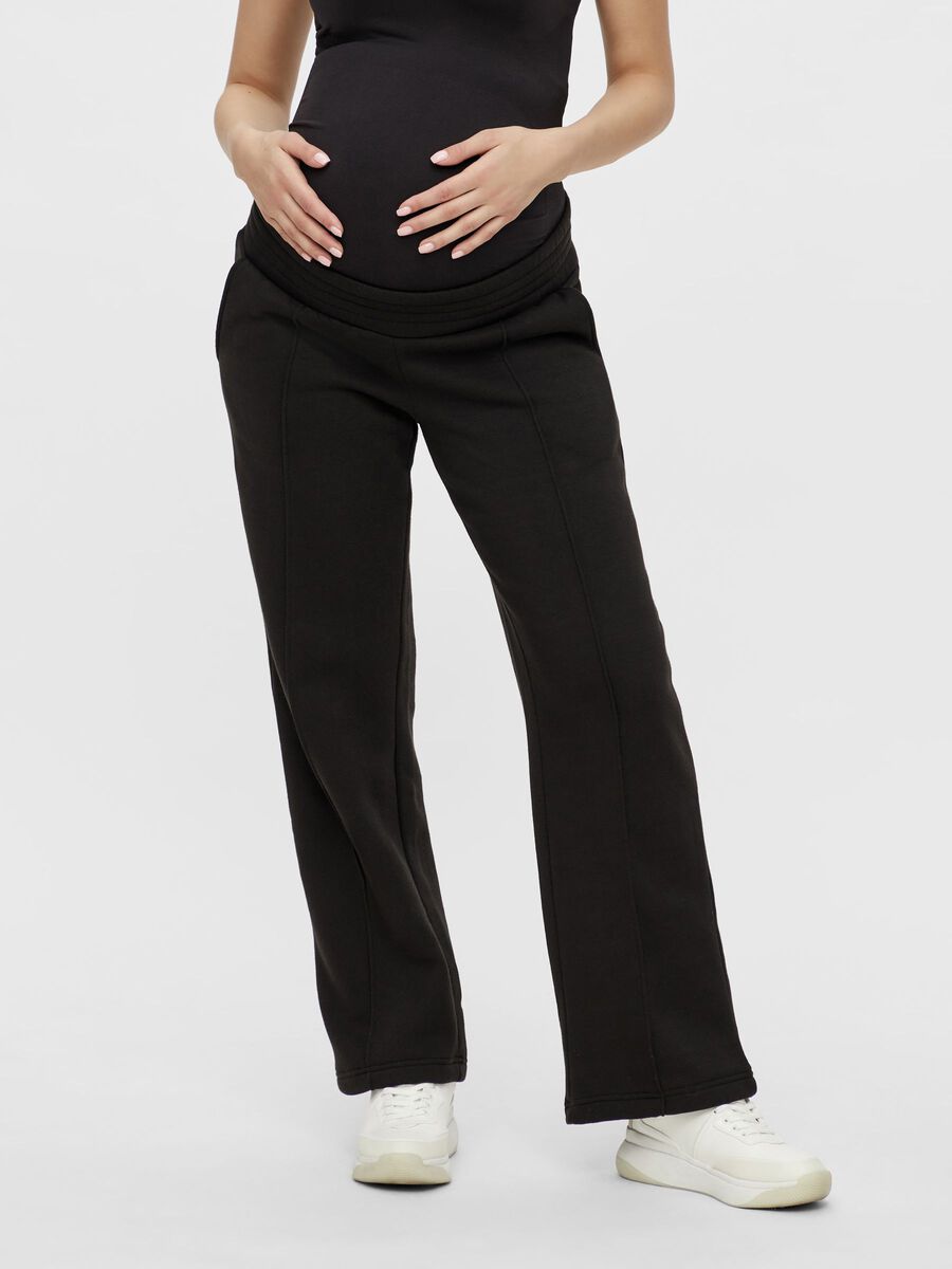 Mama.licious MATERNITY-TROUSERS SWEATPANTS, Black, highres - 20014022_Black_003.jpg