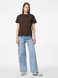 Pieces PCRIA COTTON T-SHIRT, Hot Fudge, highres - 17140802_HotFudge_005.jpg