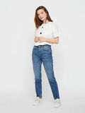 Pieces KORTE MID-RISE JEANS, Medium Blue Denim, highres - 17097313_MediumBlueDenim_005.jpg