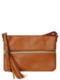 Pieces STRIPETE CROSS OVER BAG, Cognac, highres - 17088130_Cognac_001.jpg