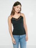 Pieces LACE DETAILED SLEEVELESS TOP, Black, highres - 17091740_Black_003.jpg