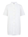 Pieces LONGLINE COTTON SHORT SLEEVED SHIRT, Cloud Dancer, highres - 17104575_CloudDancer_001.jpg