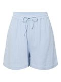 Pieces PCSASTINA HW MUSSELIN SHORTS, Cashmere Blue, highres - 17156470_CashmereBlue_001.jpg