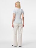 Pieces PCRUKA RIBBED T-SHIRT, Cashmere Blue, highres - 17133839_CashmereBlue_1003758_004.jpg