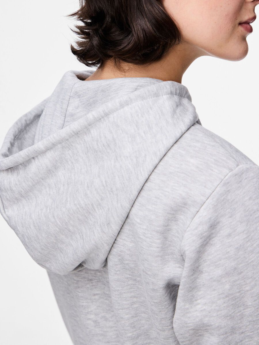 Carousel image - PCCHILLI HETTEJAKKE MED GLIDELÅS, Light Grey Melange | 6