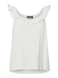 Pieces PCSASTINA MUSSELIN SLEEVELESS TOP, Cloud Dancer, highres - 17156479_CloudDancer_001.jpg