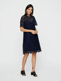 Pieces SHORT SLEEVED LACE DRESS, Navy Blazer, highres - 17088943_NavyBlazer_005.jpg