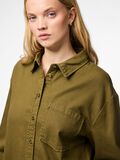 Product image thumbnail - PCMAISIE JEANSHEMD, Military Olive | 4