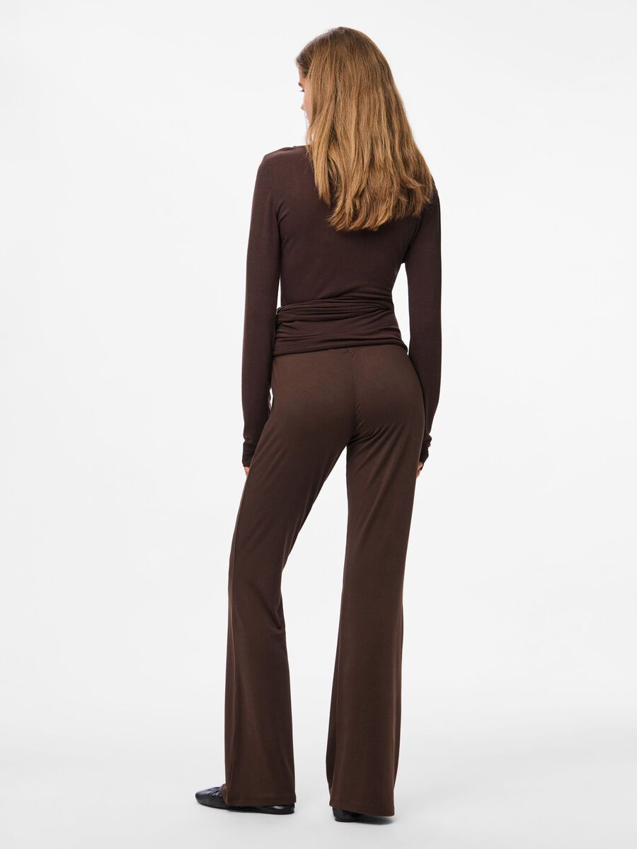 Carousel image - PCROYA TROUSERS, Hot Fudge | 2