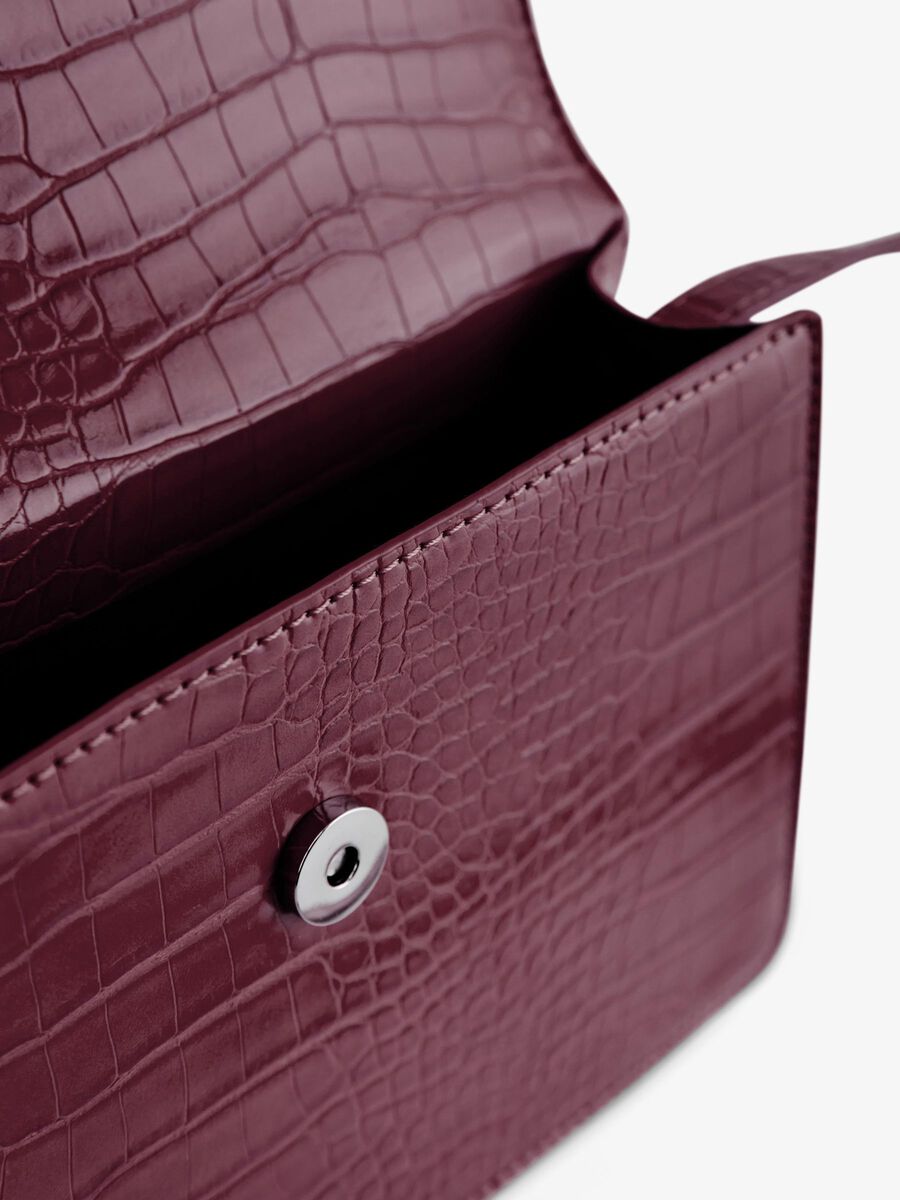Pieces FAUX SNAKESKIN PRINT CROSSBODY BAG, Port Royale, highres - 17098676_PortRoyale_005.jpg