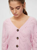 Pieces PATTERN KNITTED CARDIGAN, Pastel Lavender, highres - 17106370_PastelLavender_800167_006.jpg