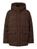 Product image thumbnail - PCNORMA PUFFER JACKET, Hot Fudge | 1