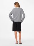 Product image thumbnail - PCSADIE TOP MED LANGE ÆRMER, Cloud Dancer | 2