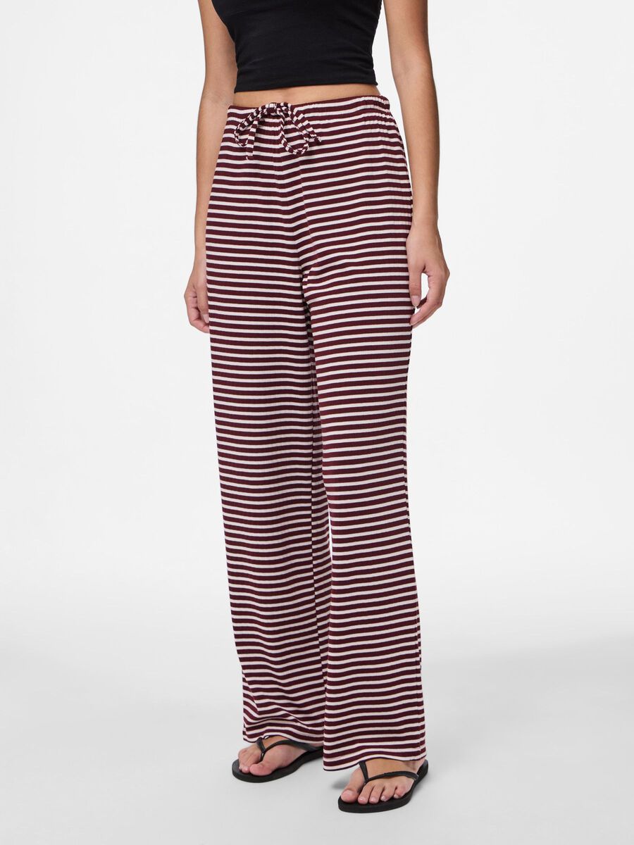 Pieces PCSOFFI - LARGE TH PANTALON, Tawny Port, highres - 17158503_TawnyPort_1213554_003.jpg