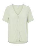 Pieces BUTTON-UP SHORT SLEEVED TOP, Desert Sage, highres - 17100686_DesertSage_001.jpg