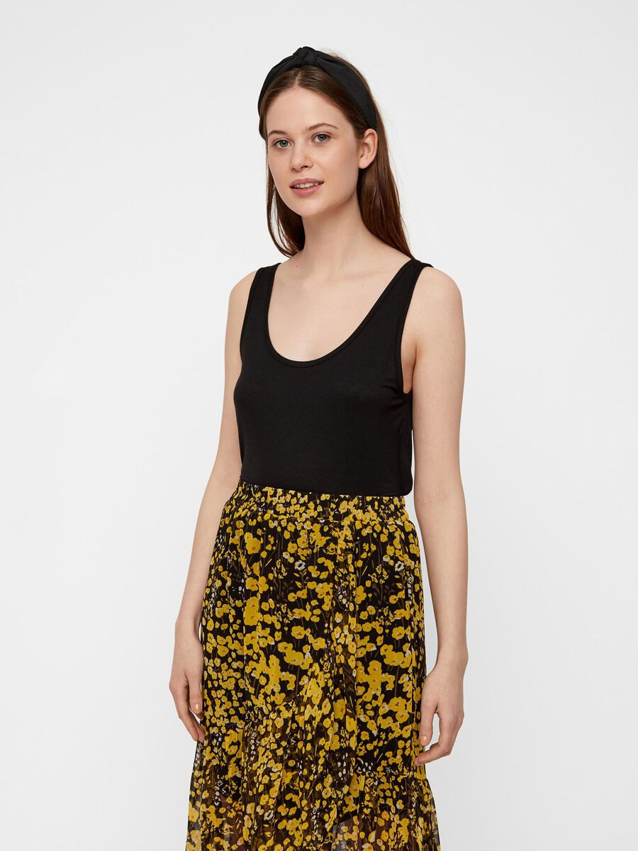 Pieces LOOSE FIT TOP SANS MANCHES, Black, highres - 17078843_Black_003.jpg