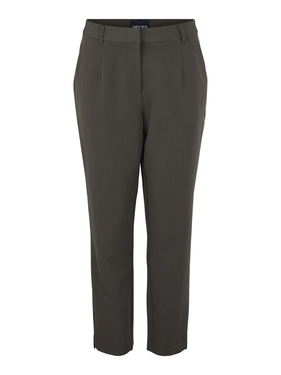 Pieces PCBOZZY PANTALON, Black Olive, highres - 17113858_BlackOlive_860015_001.jpg