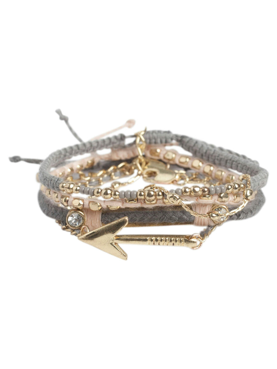 Pieces MIXAT ARMBAND, Gold Colour, highres - 17087655_GoldColour_001.jpg