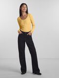 Pieces PCKITTE  LONG SLEEVED TOP, Flax, highres - 17101437_Flax_005.jpg