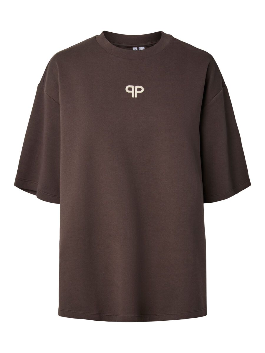 Carousel image - PCMUNA OVERSIZE T-SHIRT, Hot Fudge | 6