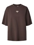 Product image thumbnail - PCMUNA OVERSIZE T-SHIRT, Hot Fudge | 6