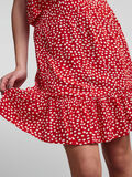 Pieces SPÓDNICA MINI, Poppy Red, highres - 17122954_PoppyRed_938981_006.jpg