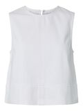 Product image thumbnail - PCSKY DENIM VEST, Bright White | 1