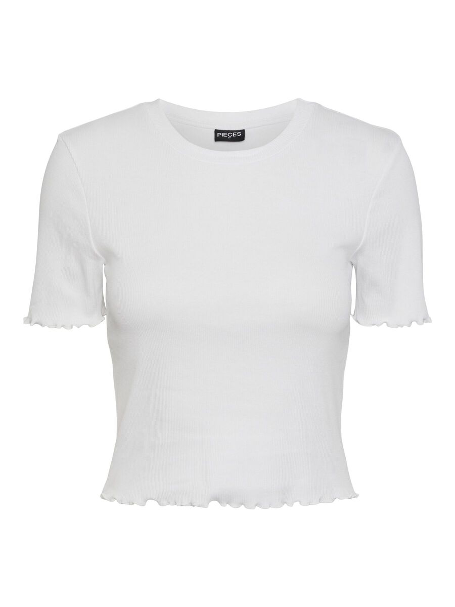 Pieces PCMADDY BESKUREN TOPP, Bright White, highres - 17145717_BrightWhite_001.jpg