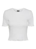 Pieces PCMADDY KORT TOP, Bright White, highres - 17145717_BrightWhite_001.jpg