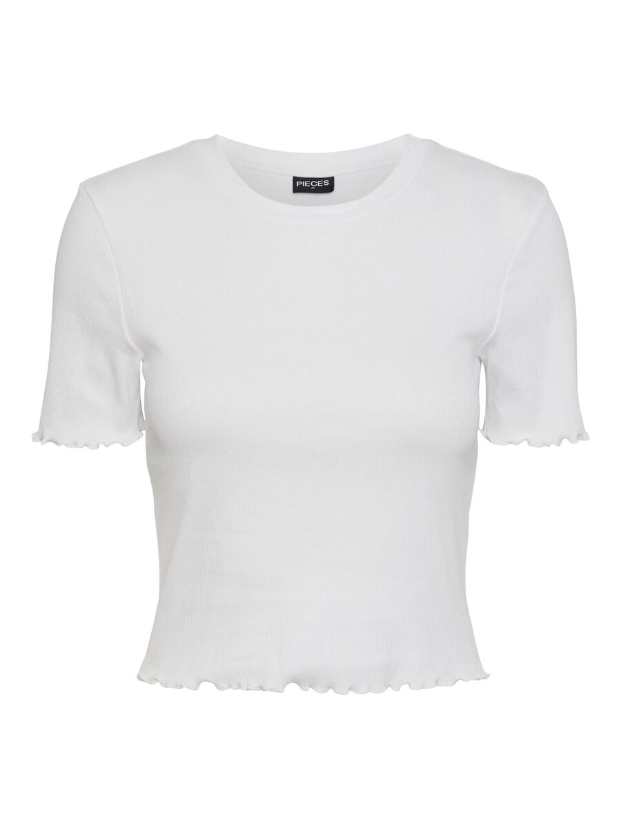 Pieces PCMADDY CROPPED TOP, Bright White, highres - 17145717_BrightWhite_001.jpg