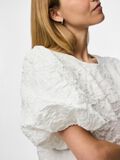 Pieces PCGRETCHEN BLUSE MIT KURZEN ÄRMELN, Cloud Dancer, highres - 17163266_CloudDancer_008.jpg