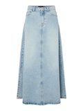 Product image thumbnail - PCJULES WIDE DENIM SKIRT, Light Blue Denim | 7