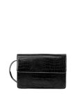 Pieces FAUX SNAKESKIN CROSSBODY BAG, Black, highres - 17097058_Black_001.jpg