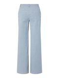 Pieces PCBILLO MW STRIPED WIDE FIT JEANS, Light Blue Denim, highres - 17157738_LightBlueDenim_1207595_002.jpg