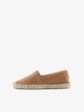 Pieces LEDER ESPADRILLES, Toasted Coconut, highres - 17087475_ToastedCoconut_001.jpg