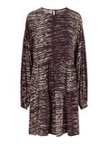 Pieces PCZEBBI IMPRIMÉ ZÈBRE MINI-ROBE, Chocolate Plum, highres - 17126687_ChocolatePlum_950854_001.jpg