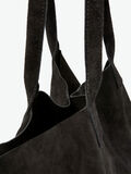 Pieces RECHTECKIGER WILDLEDER SHOPPER, Black, highres - 17101814_Black_005.jpg