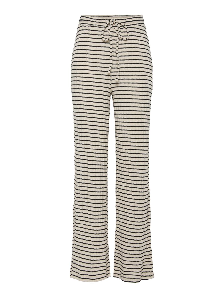 Pieces PCIRIS KNITTED TROUSERS, Birch, highres - 17156682_Birch_1171948_001.jpg