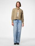 Product image thumbnail - PCJELENA CARDIGAN EN MAILLE, Greige | 3