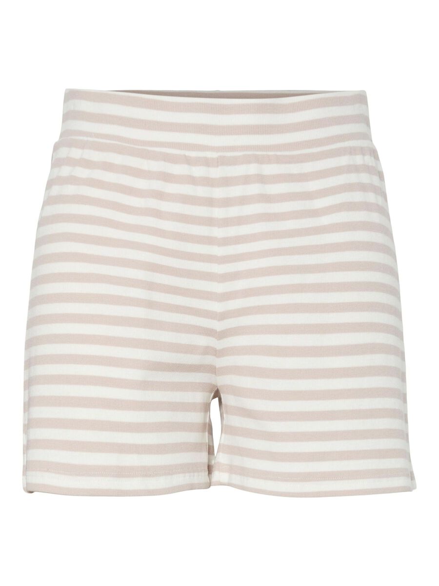 Pieces PCDONNA MW RIB  SHORTS, Silver Gray, highres - 17161308_SilverGray_1222834_001.jpg
