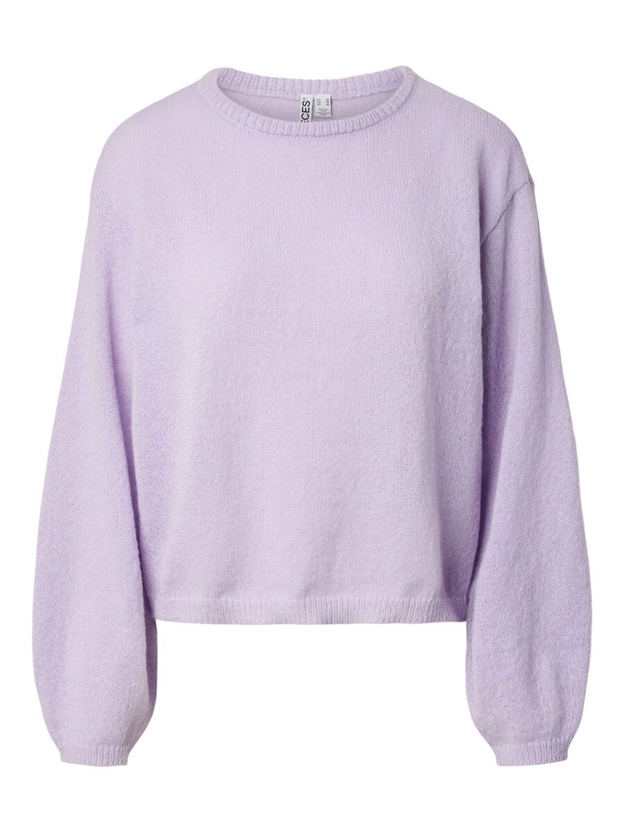 Carousel image - PCIDA PULL EN MAILLE, Pastel Lilac | 6