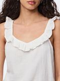 Pieces PCSASTINA MUSSELIN SLEEVELESS TOP, Cloud Dancer, highres - 17156479_CloudDancer_006.jpg