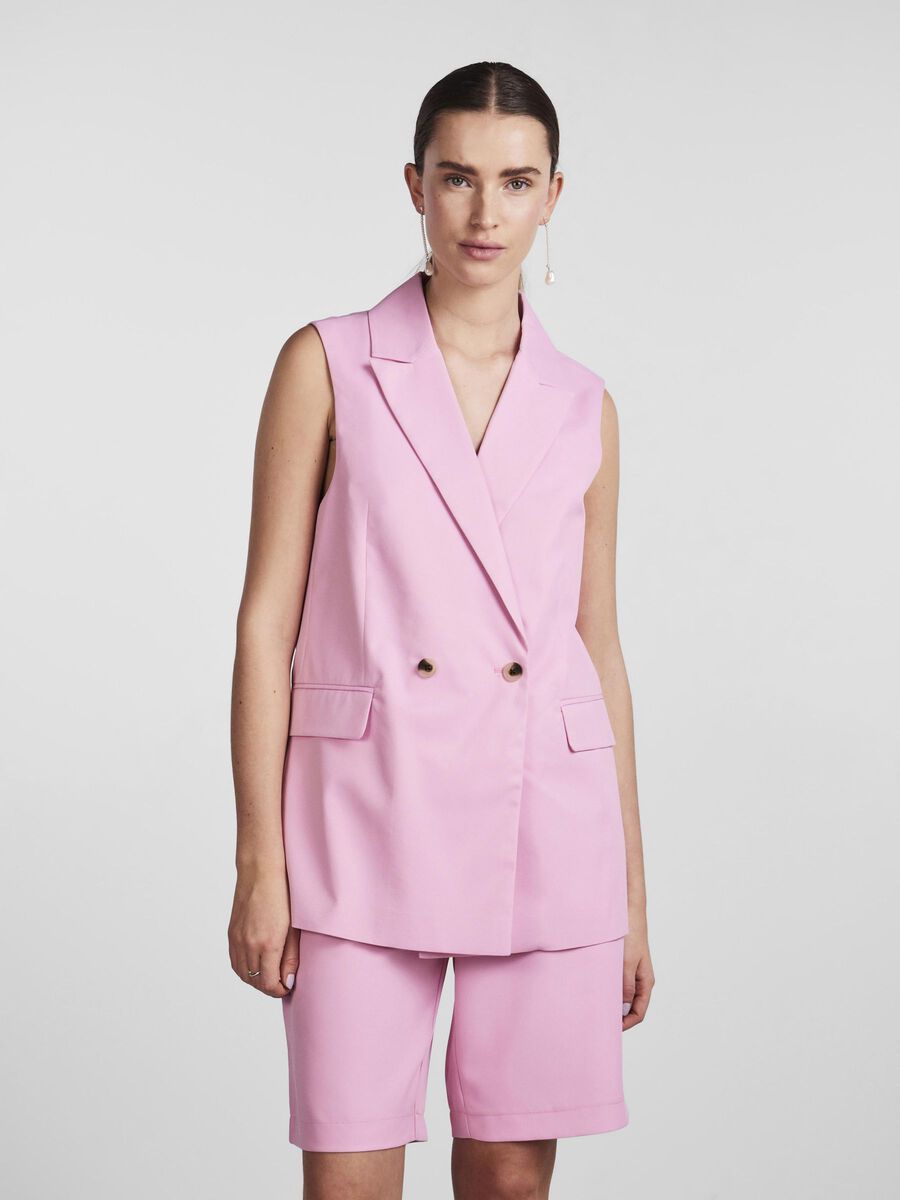 Pieces PCTALLY BLAZER SANS MANCHES, Begonia Pink, highres - 17133310_BegoniaPink_003.jpg