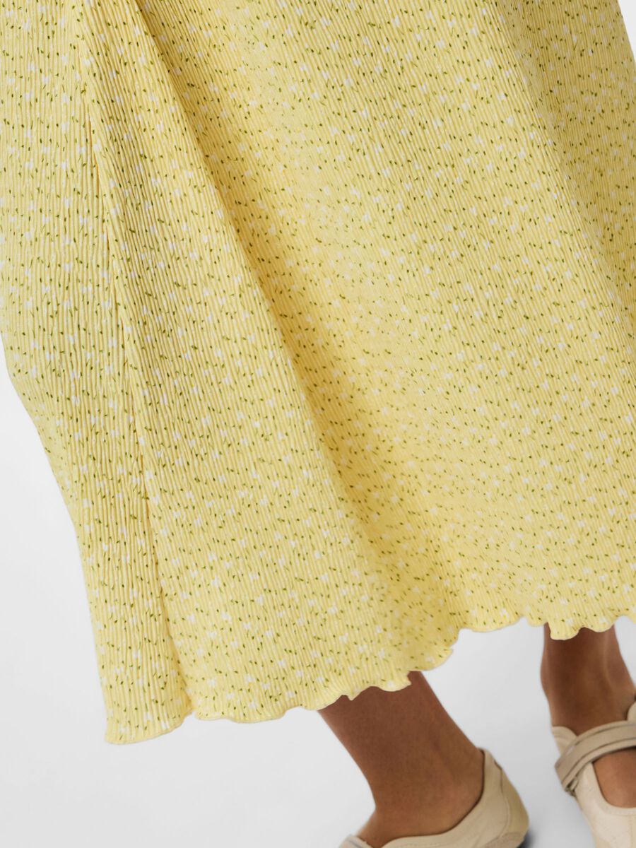 Carousel image - PCFLORA BAND VOLANT MAXI-JURK, French Vanilla | 4