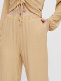 Pieces CROPPED WIDE TROUSERS, Almond Buff, highres - 17112665_AlmondBuff_006.jpg