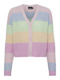 Pieces PCRAINBOW KNITTED CARDIGAN, Orchid Bloom, highres - 17151411_OrchidBloom_1130598_001.jpg
