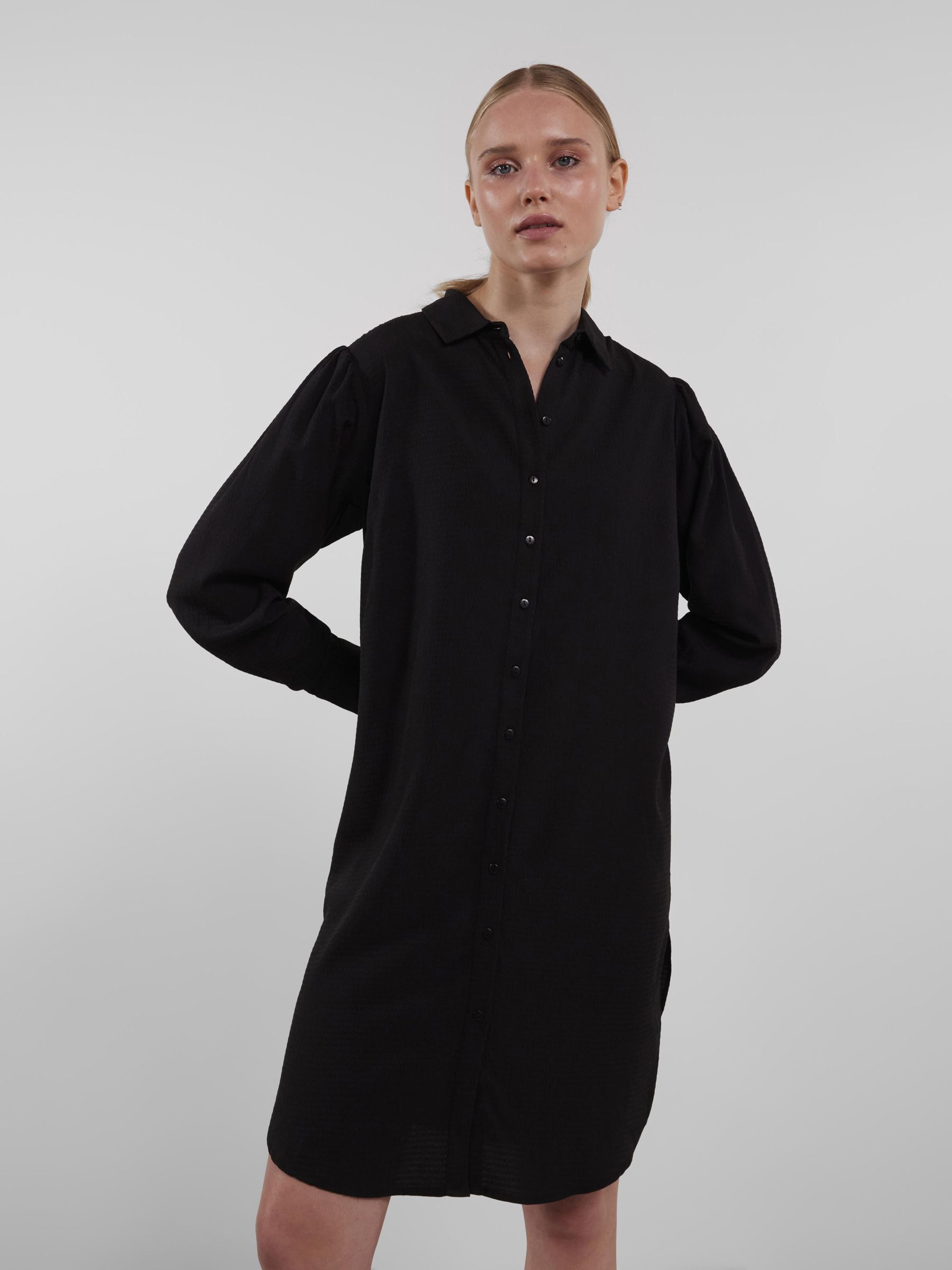 Pieces hotsell blousejurk zwart