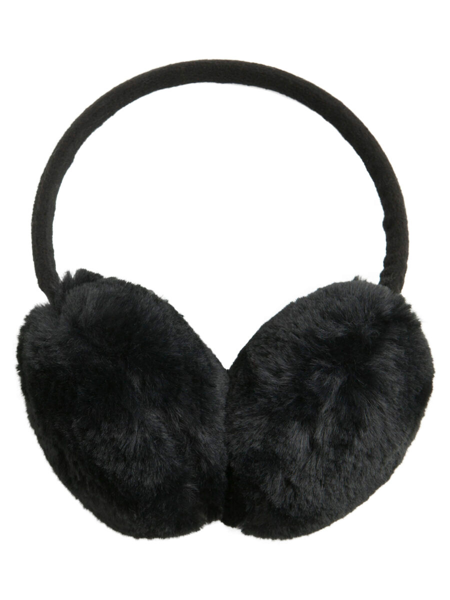 Pieces FAUSSE FOURRURE CACHE-OREILLES, Black, highres - 17092850_Black_001.jpg