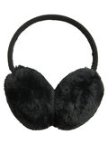 Pieces FAUX FUR EAR WARMERS, Black, highres - 17092850_Black_001.jpg