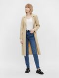 Pieces TIE BELT COAT, White Pepper, highres - 17117635_WhitePepper_005.jpg